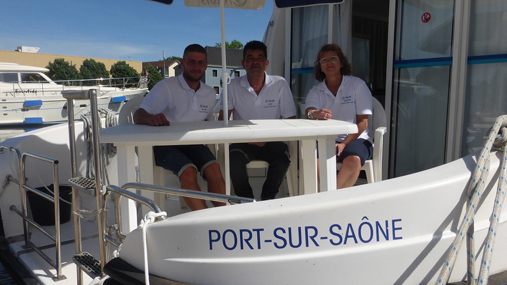 Nicols'team on the base of Port-sur-Saône